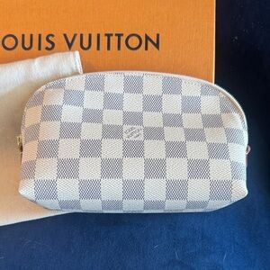Louis Vuitton Damier Azur Cosmetic Pouch